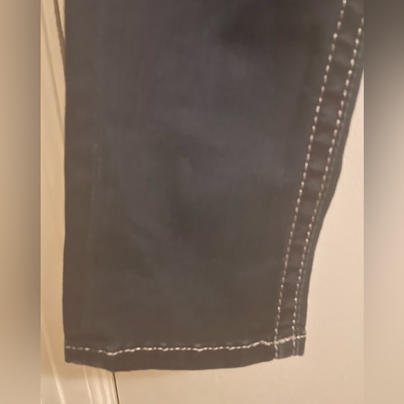 Miss Me Signature Skinny Jeans Dark Blue Size 28 - Picture 10 of 16